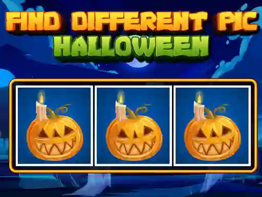 遊戲Find Different Pic Halloween在線