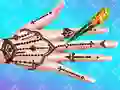 遊戲Barbie Henna Tattoo Salon在線