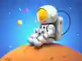 遊戲Coloring Book: Spaceman Sitting在線