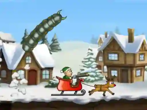 遊戲Effing Worms Xmas在線