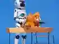 遊戲Coloring Book: Robot And Dog在線