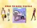 遊戲Pose To Hide Puzzle在線