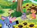 遊戲Dora find differences在線