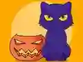 遊戲Coloring Book: Halloween Cat在線