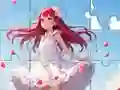遊戲Jigsaw Puzzle: White Dress Girl在線