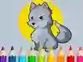 遊戲Coloring Book: Wolf在線