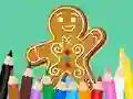 遊戲Coloring Book: Gingerbreads在線