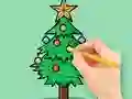 遊戲Coloring Book: Christmas Tree在線
