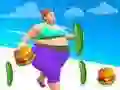 遊戲Muscle Girl Calorie Run在線