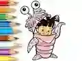 遊戲Coloring Book: Monster Costume Girl在線