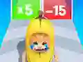 遊戲Epic Banana Run: Merge Master在線