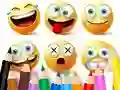 遊戲Coloring Book: Funny Emoji在線