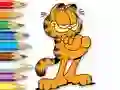 遊戲Coloring Book: Garfield Hamburger在線
