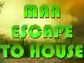 遊戲Man Escape To House在線