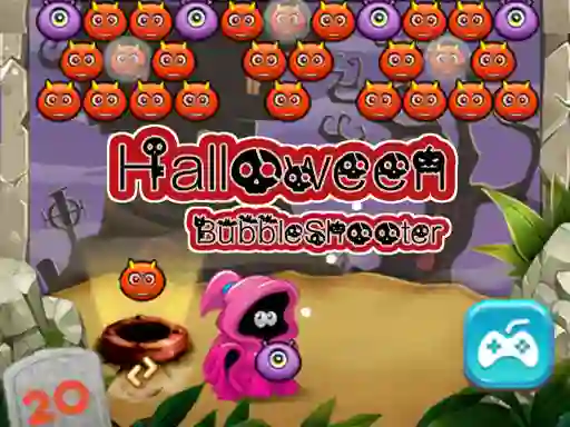 遊戲Halloween Bubble Shooter在線