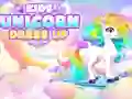 遊戲Kids Unicorn Dress Up在線