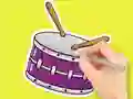 遊戲Coloring Book: Star Drum在線