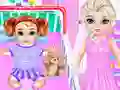 遊戲Little Elsa Caring Day在線