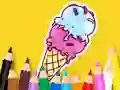 遊戲Coloring Book: Cool Ice Cream在線