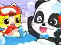 遊戲Jigsaw Puzzle: Baby Panda Shower Time在線