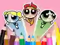 遊戲Coloring Book: The Powerpuff Girls在線