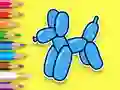遊戲Coloring Book: Balloon Puppy在線
