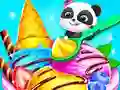 遊戲Baby Panda Ice Cream Truck在線