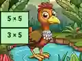 遊戲Multiplication Bird Image Uncover在線