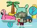 遊戲Kids Quiz: Animal In Water在線