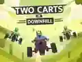 遊戲Two Carts Downhill在線