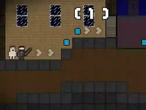 遊戲Baby Noob Vs Heroman 2 Player在線