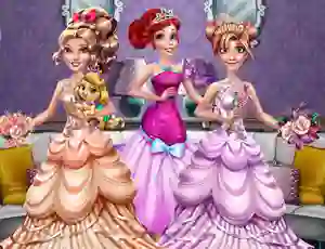 遊戲Princesses Homecoming Party在線