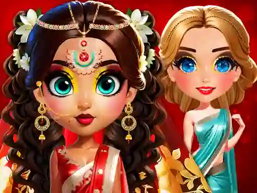 遊戲Asoka Makeup Indian Bride在線