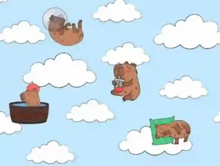 遊戲100 Hidden Capybaras在線