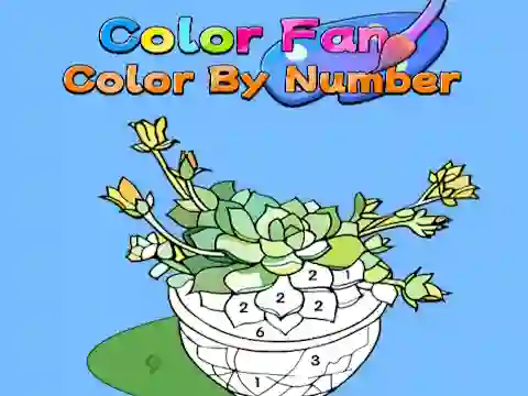 遊戲Color Fan: Color By Number在線