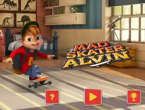 遊戲Mad Skater Alvin在線