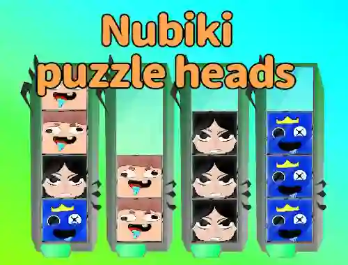 遊戲Nubiki Puzzle Heads在線