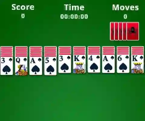 遊戲Spider Solitaire在線