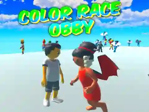 遊戲Color Race Obby在線