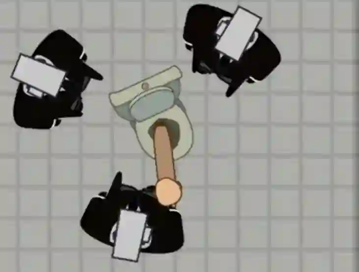 遊戲100 Cameramans vs 100 Toilets在線