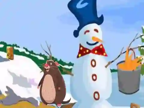 遊戲Couple Escape from Snowy Land在線