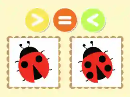遊戲Kids Quiz: More Or Fewer在線