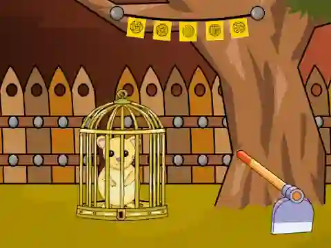 遊戲Cute Hamster Escape from Cage在線