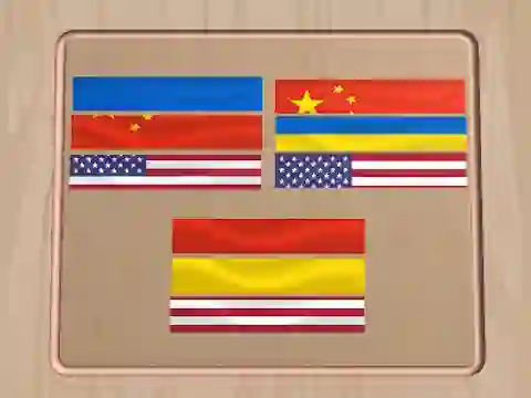 遊戲Flag Puzzle Jam: Collect Flags在線