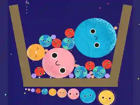 遊戲Merge Planets在線