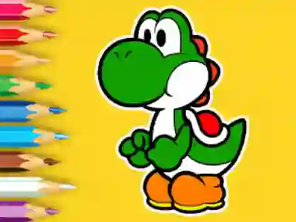 遊戲Coloring Book: Yoshi Fishing Day在線