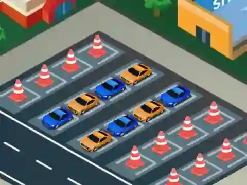 遊戲Car Park Sort在線