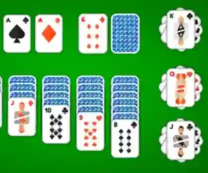 遊戲Klondike Solitaire 4 Suits在線