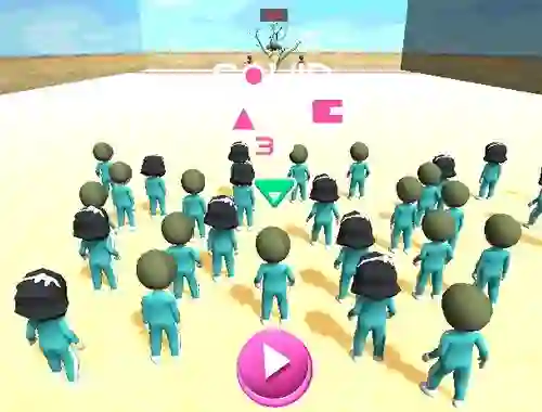 遊戲Squid Game Race 3d在線