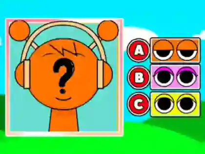 遊戲Kids Quiz: Sprunki Fandom Quiz在線